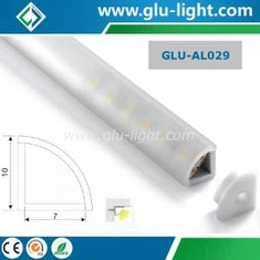 Vodootporan LED profil IP68 s opal mat PMMA pokrovom